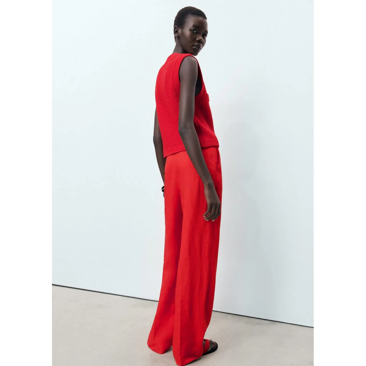 Gilet Winneba - Rouge - Image 3