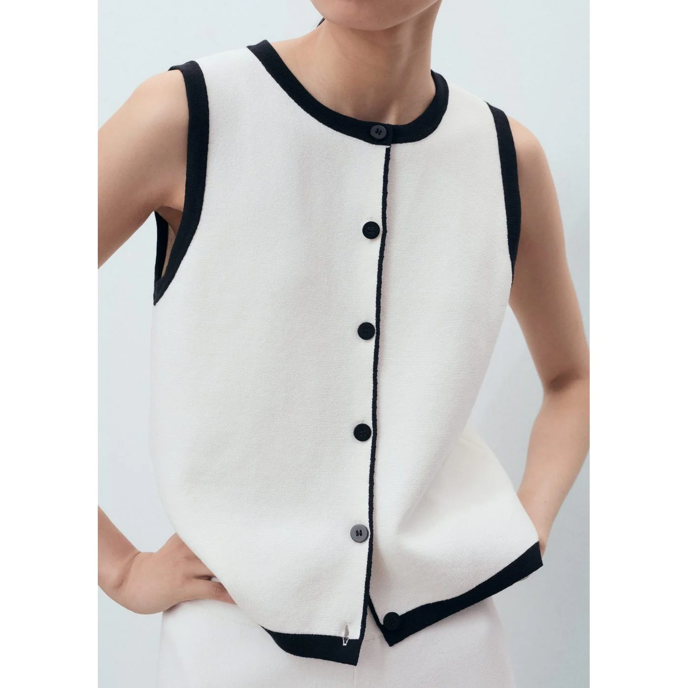Manteau Pipon - Ecru - Image 2