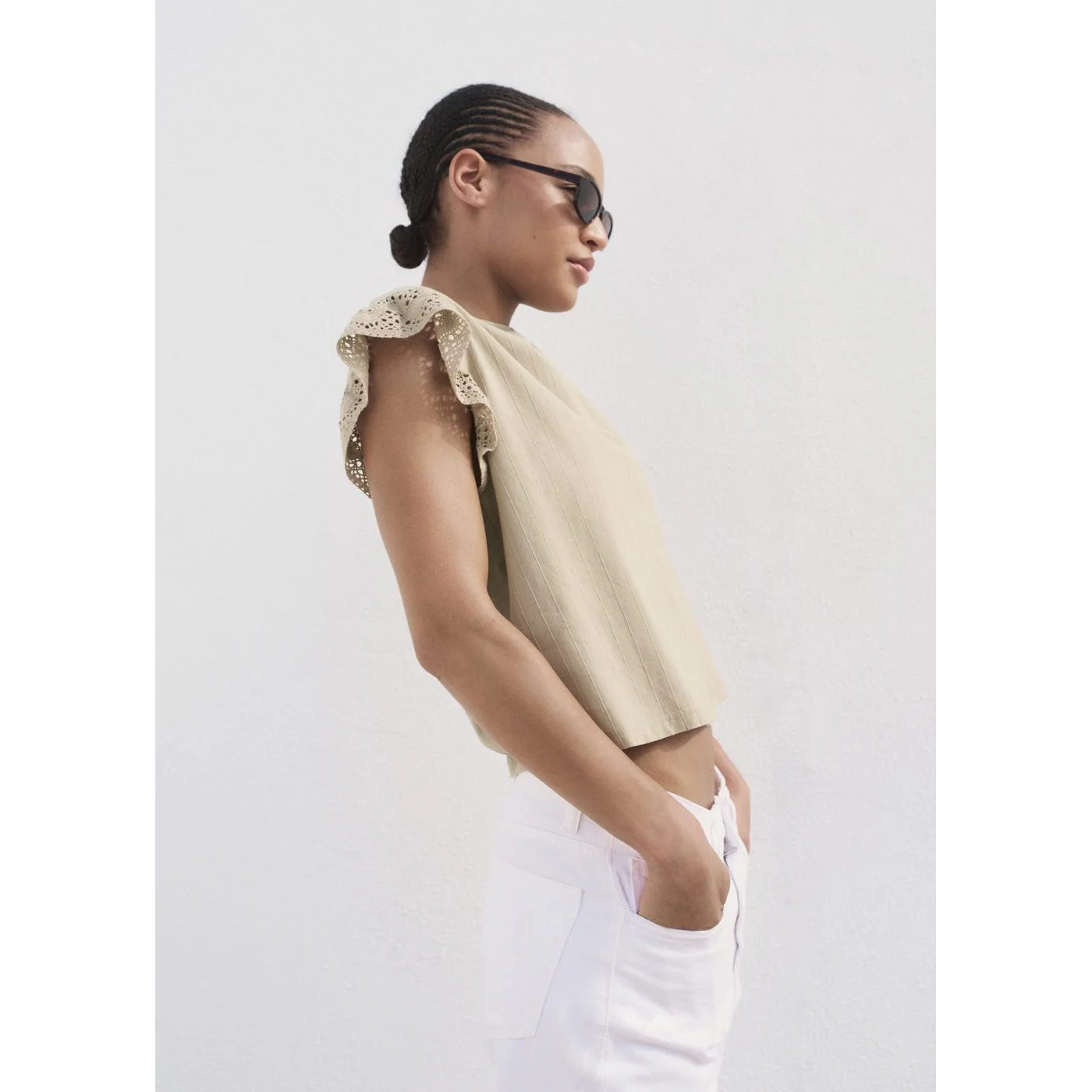 T-Shirt Voli - Medium Brown - Image 5