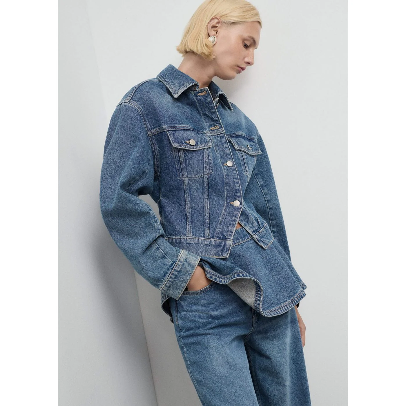 Veste Newdana - Bleu Moyen - Image 2