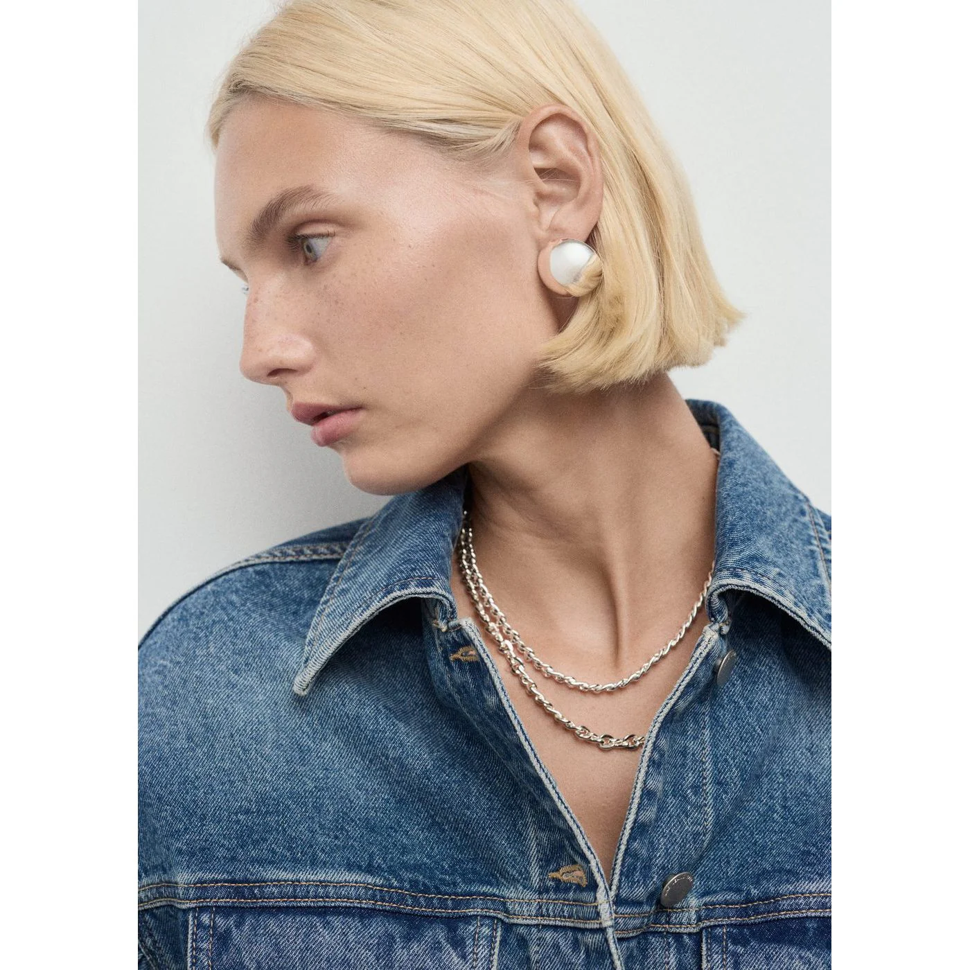 Veste Newdana - Bleu Moyen - Image 4