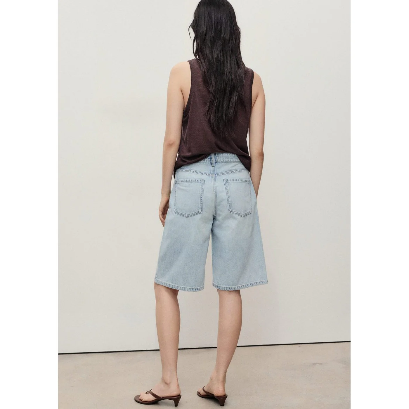 Bermuda Shorts Amina - Light Blue - Image 3