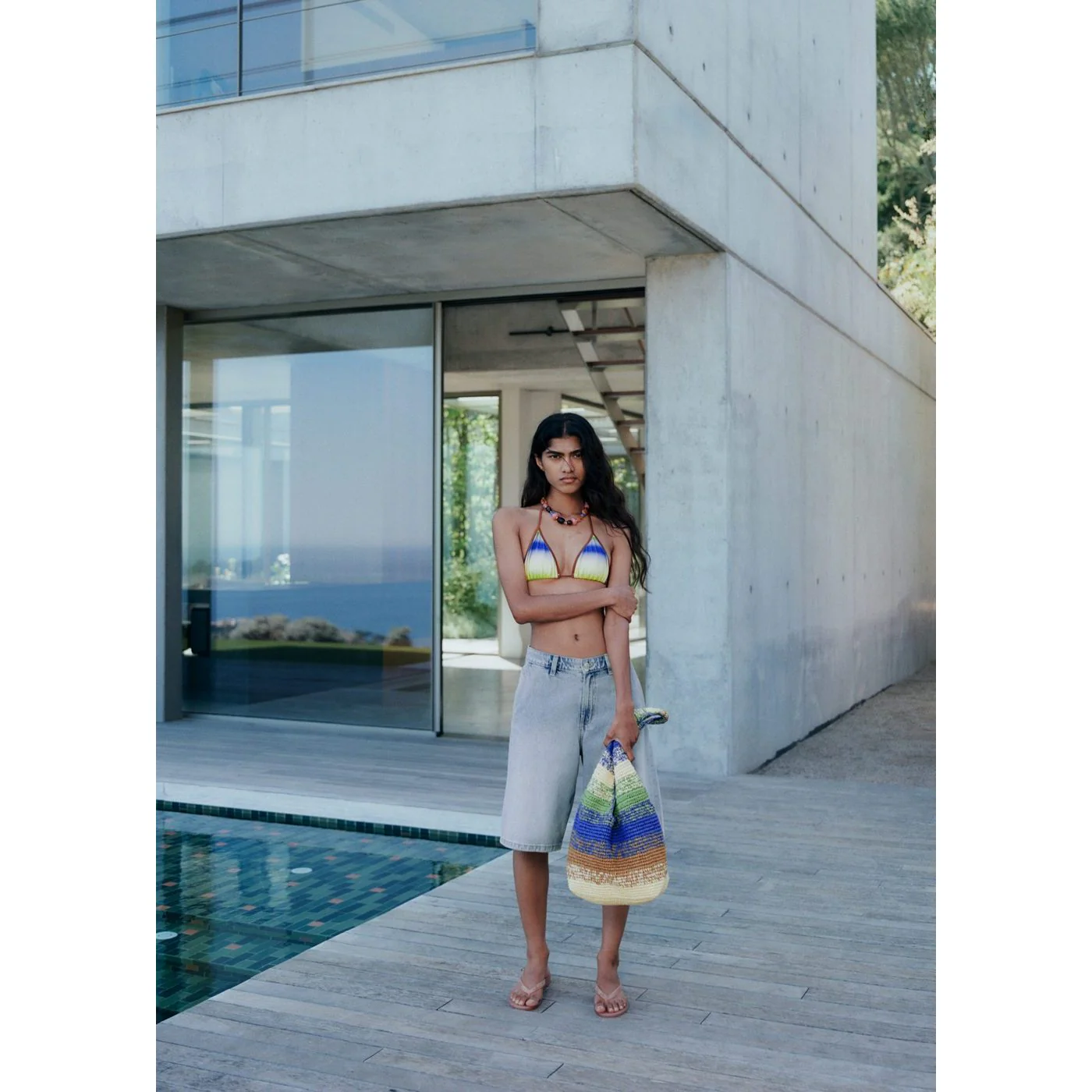Bermuda Shorts Amina - Light Blue - Image 6