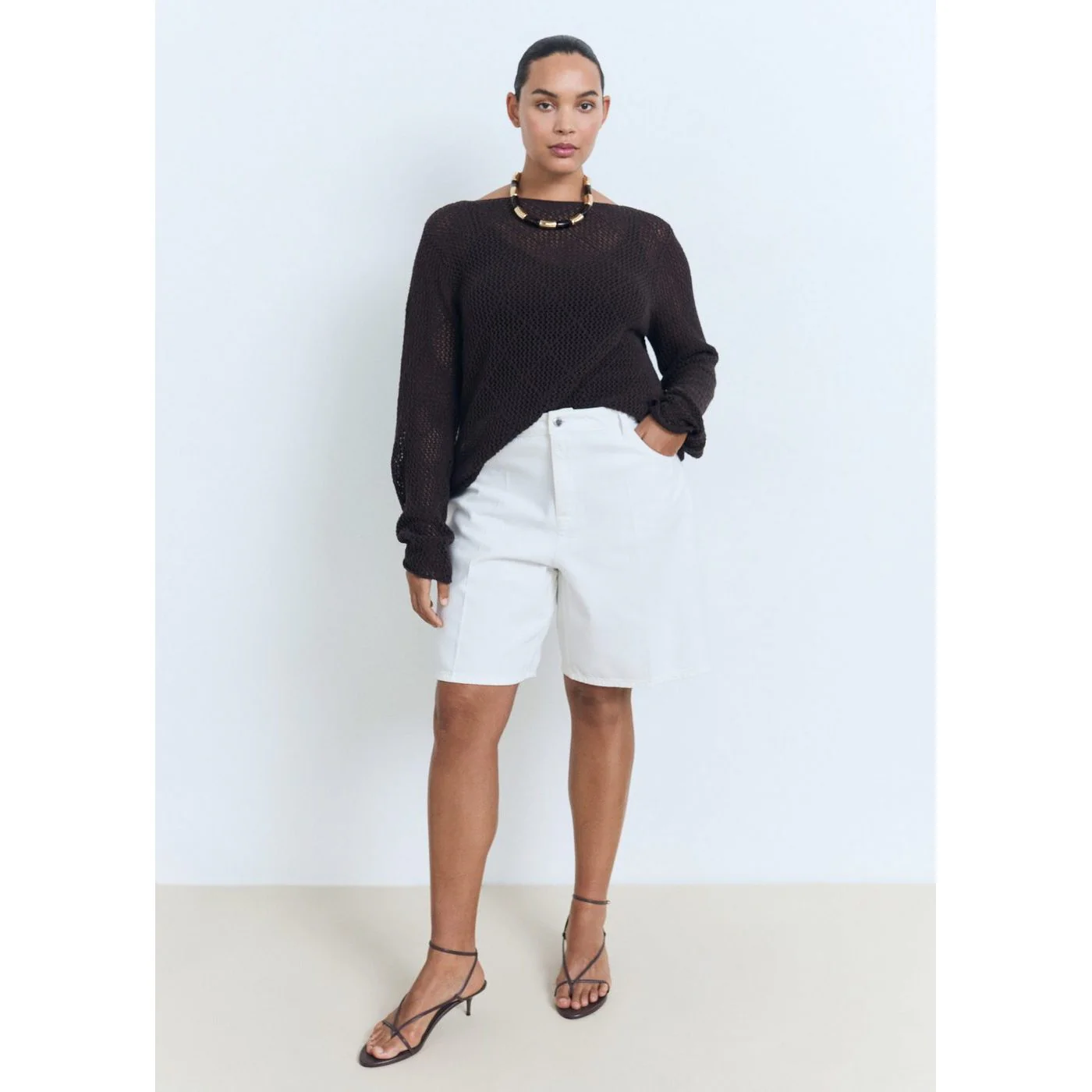 Bermuda Shorts Camilla - White - Image 6