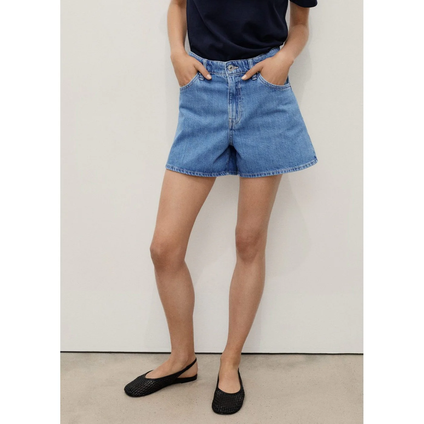 Short Zoey - Bleu Moyen - Image 2