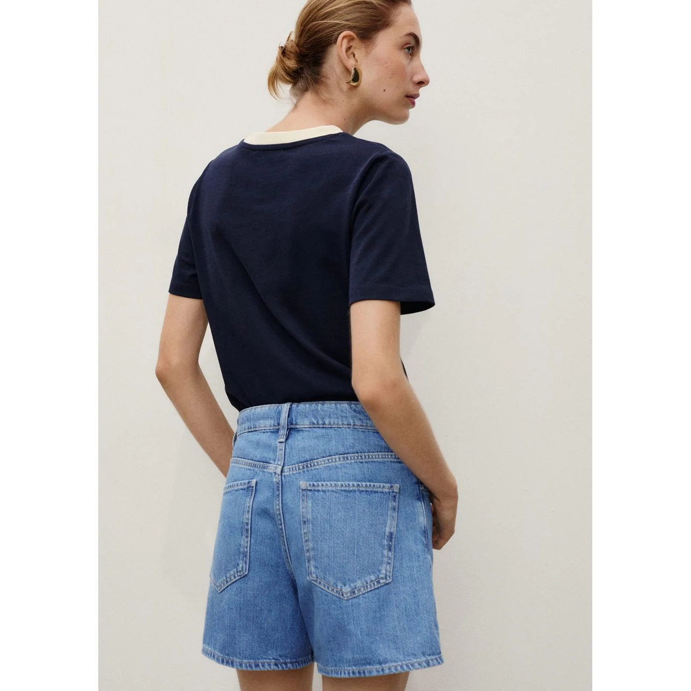 Short Zoey - Bleu Moyen - Image 3