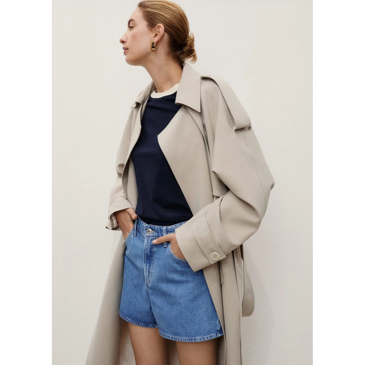 Short Zoey - Bleu Moyen - Image 4