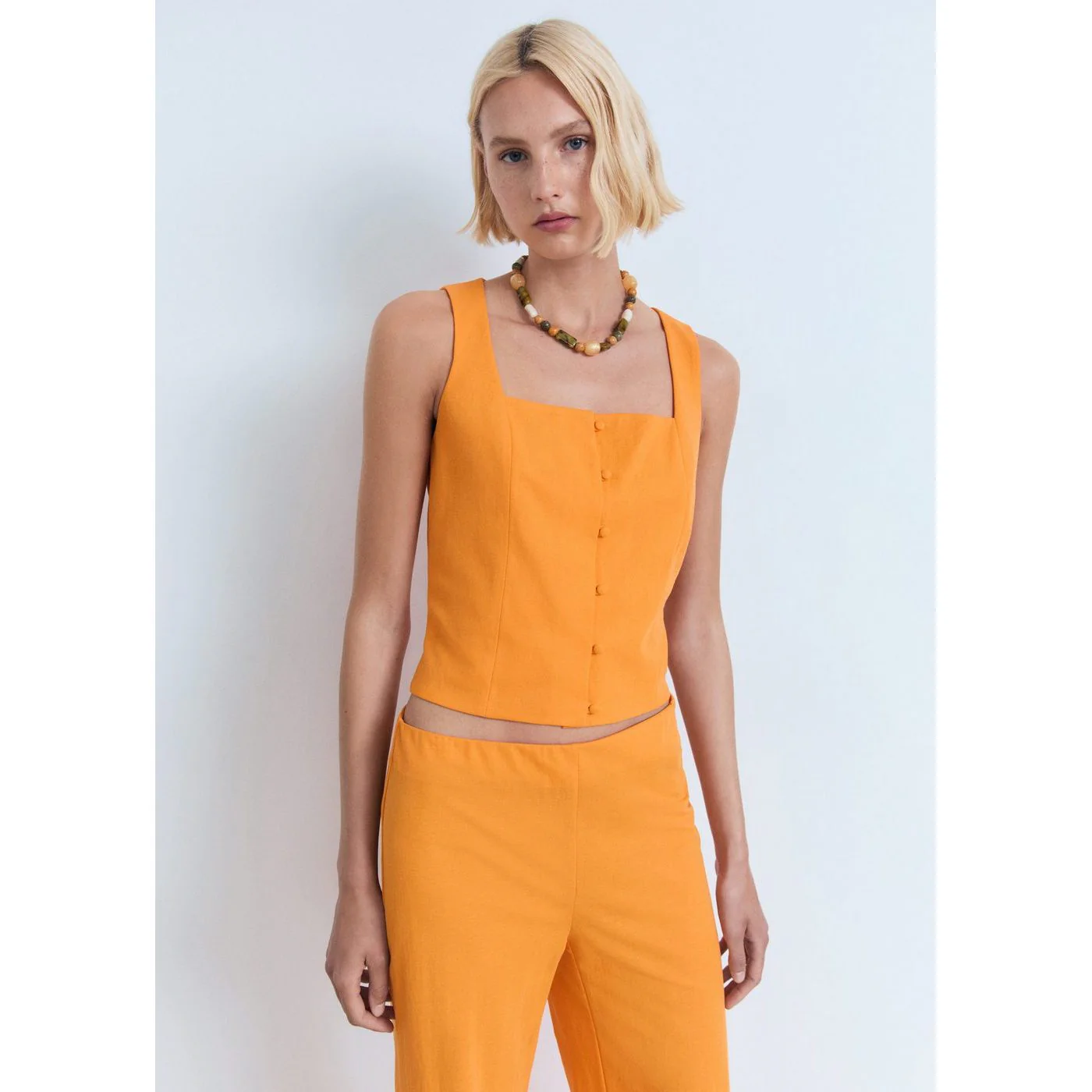 Pantalon Evans - Orange - Image 4