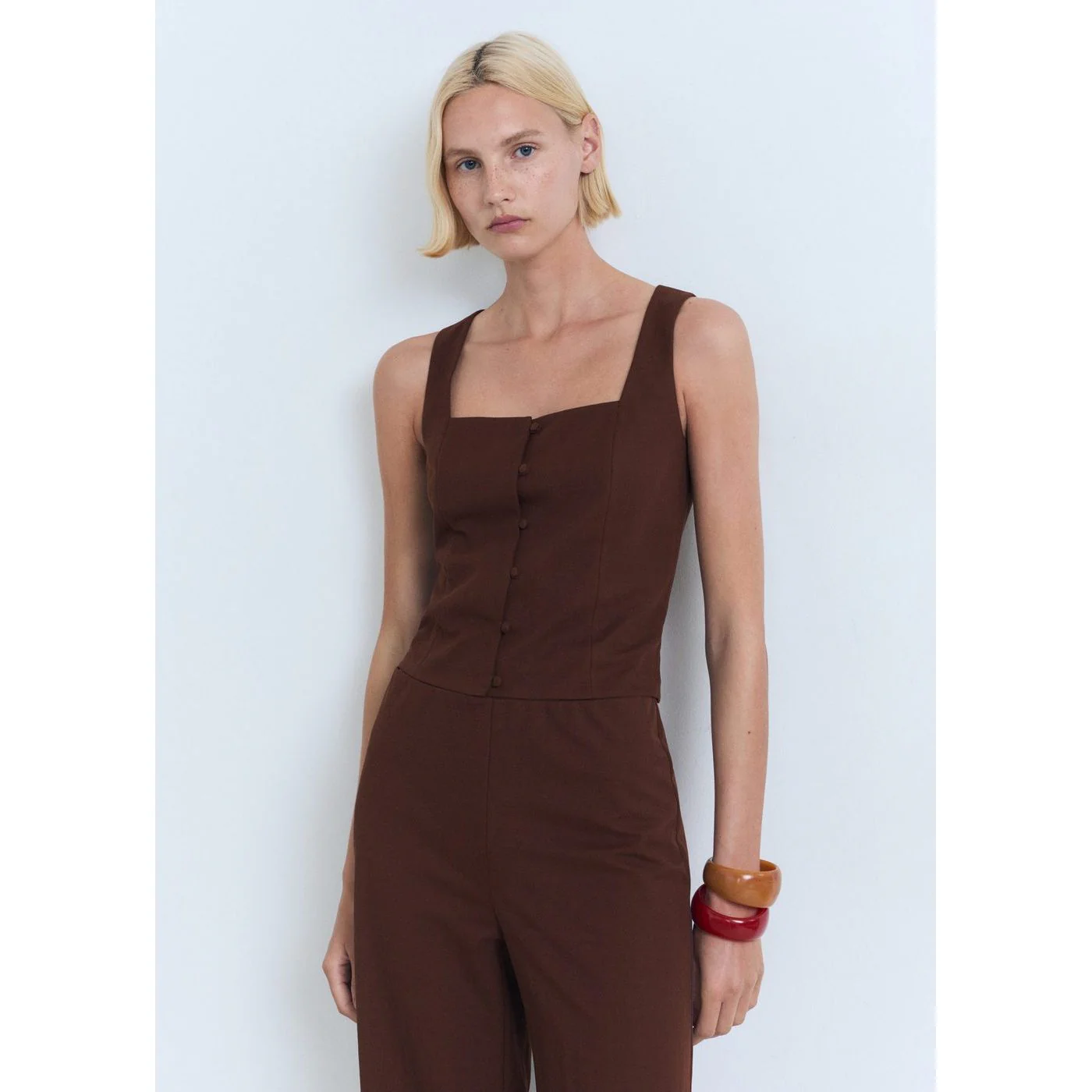 Pantalon Evans - Chocolate - Image 4