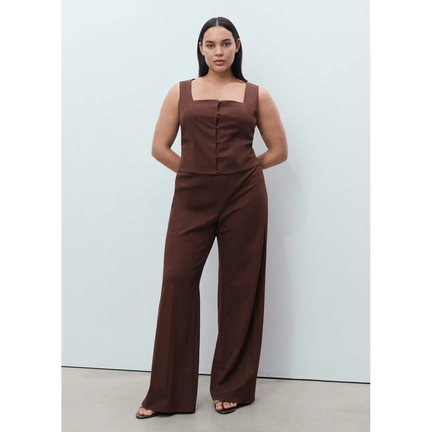 Pantalon Evans - Chocolate - Image 6