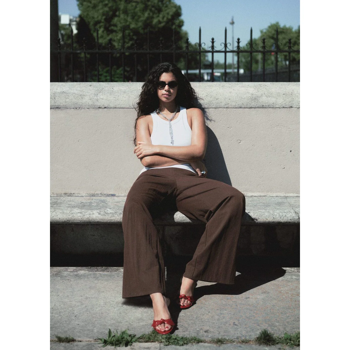 Pantalon Evans - Chocolate - Image 9