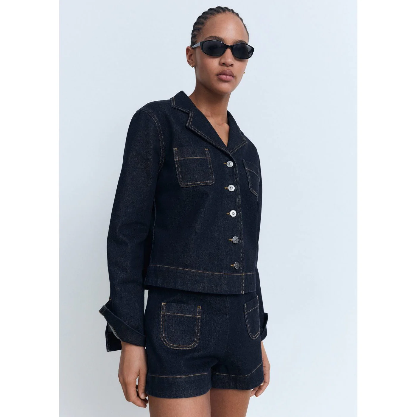 Short Livia - Bleu - Image 2