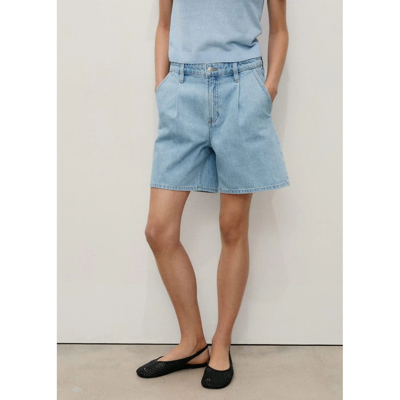 Bermuda Shorts Marina - Light Blue - Image 2