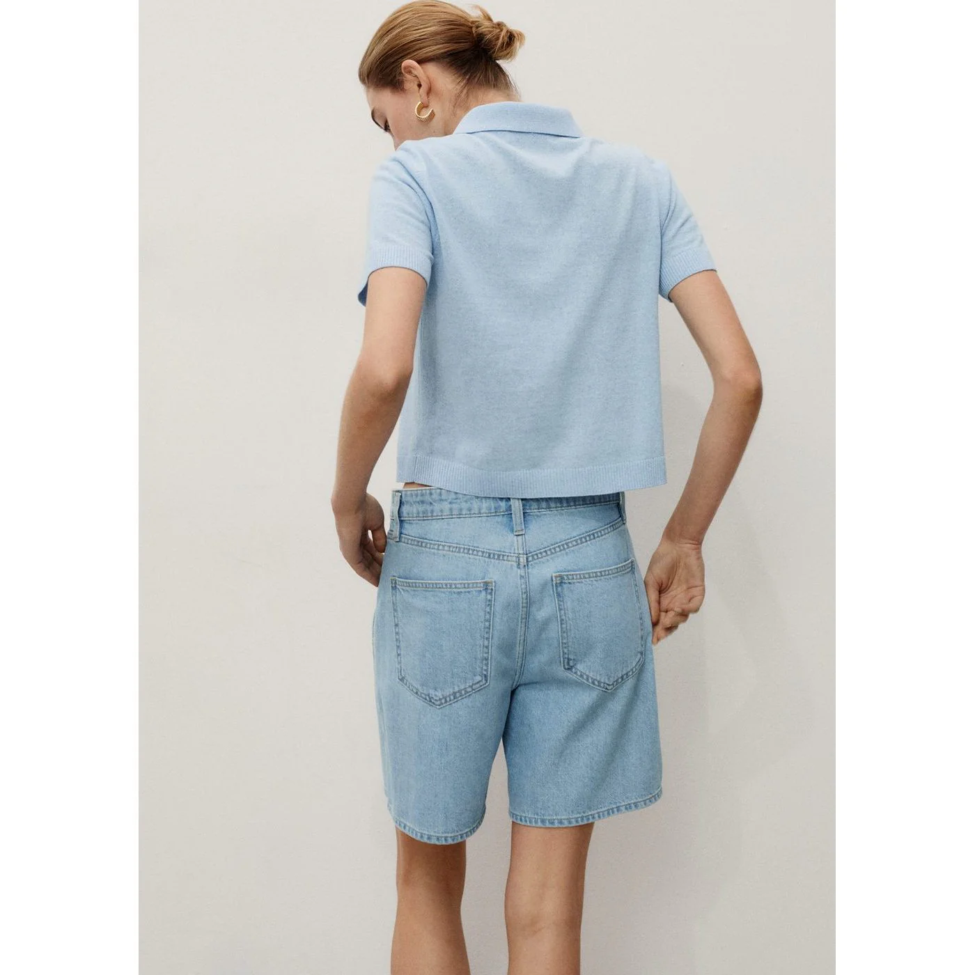 Bermuda Shorts Marina - Light Blue - Image 3