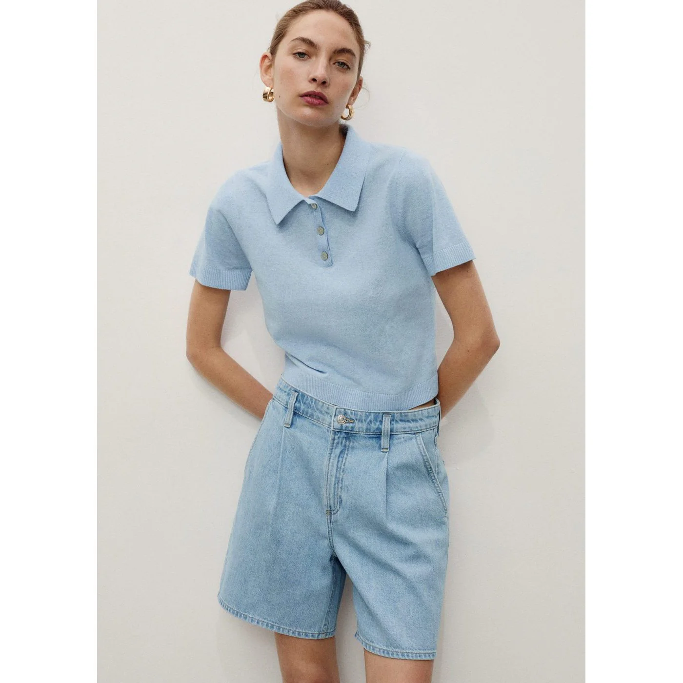Bermuda Shorts Marina - Light Blue - Image 4