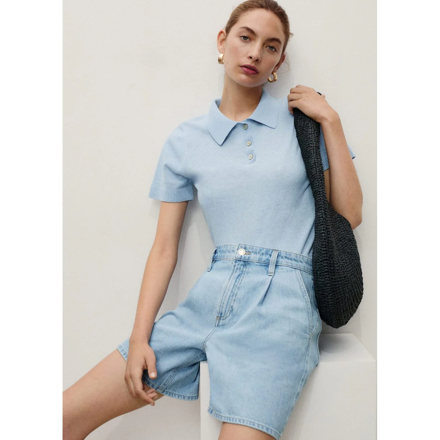 Bermuda Shorts Marina - Light Blue - Image 5