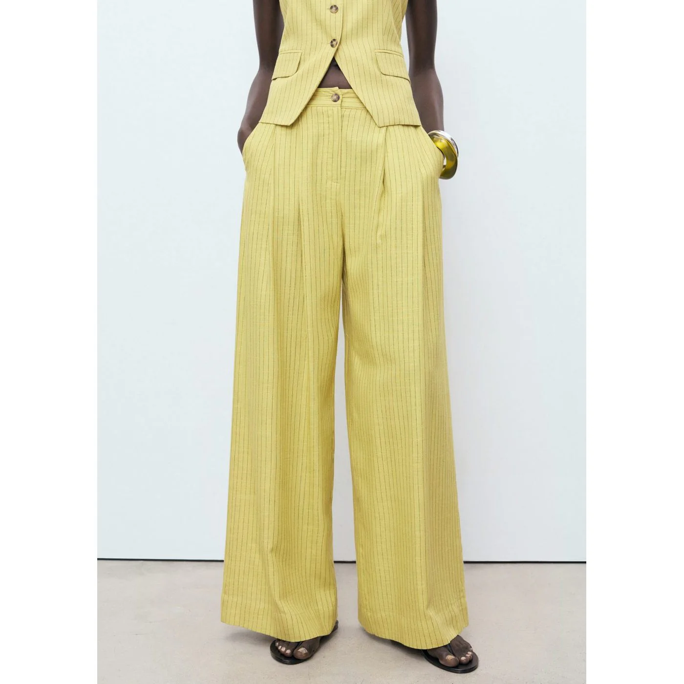 Pantalon Luca - Lime - Image 2
