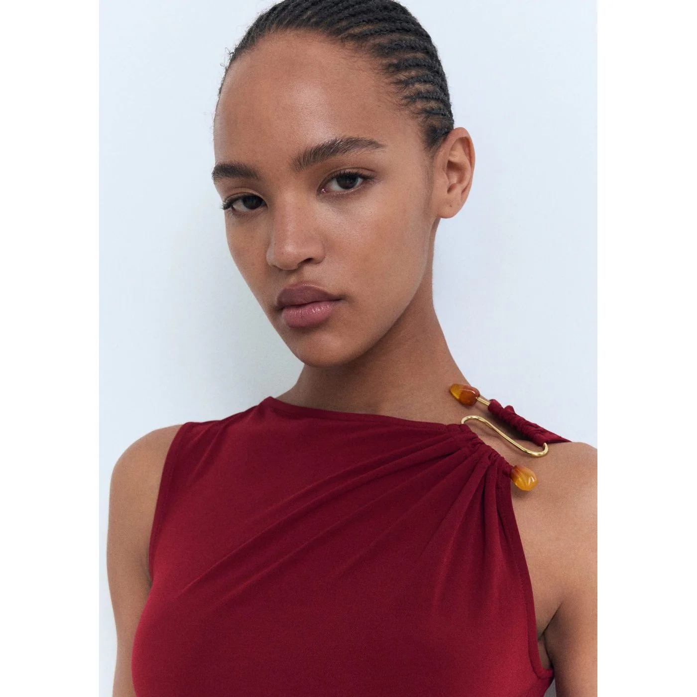 Robe Petra - Burgundy - Image 4