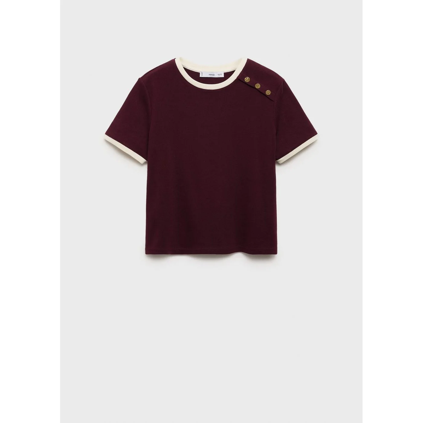T-Shirt Pirti - Burgundy - Image 10