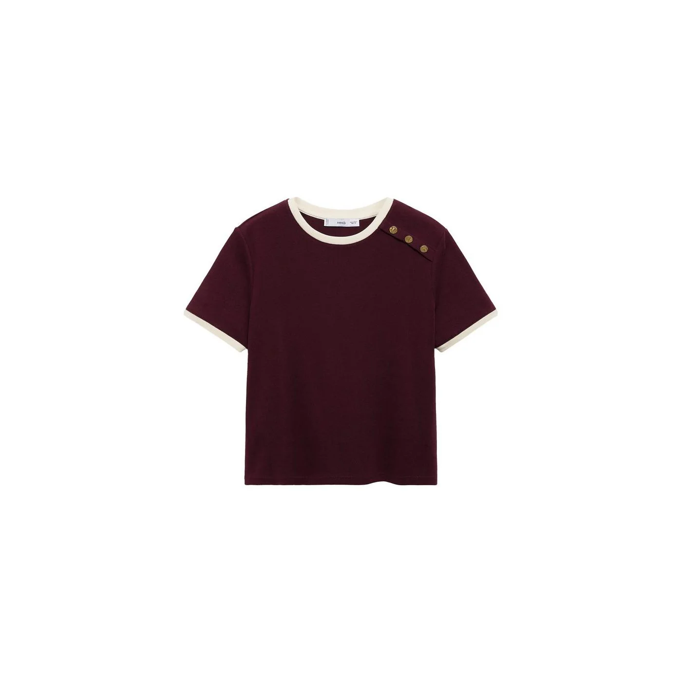 T-Shirt Pirti - Burgundy - Image 11
