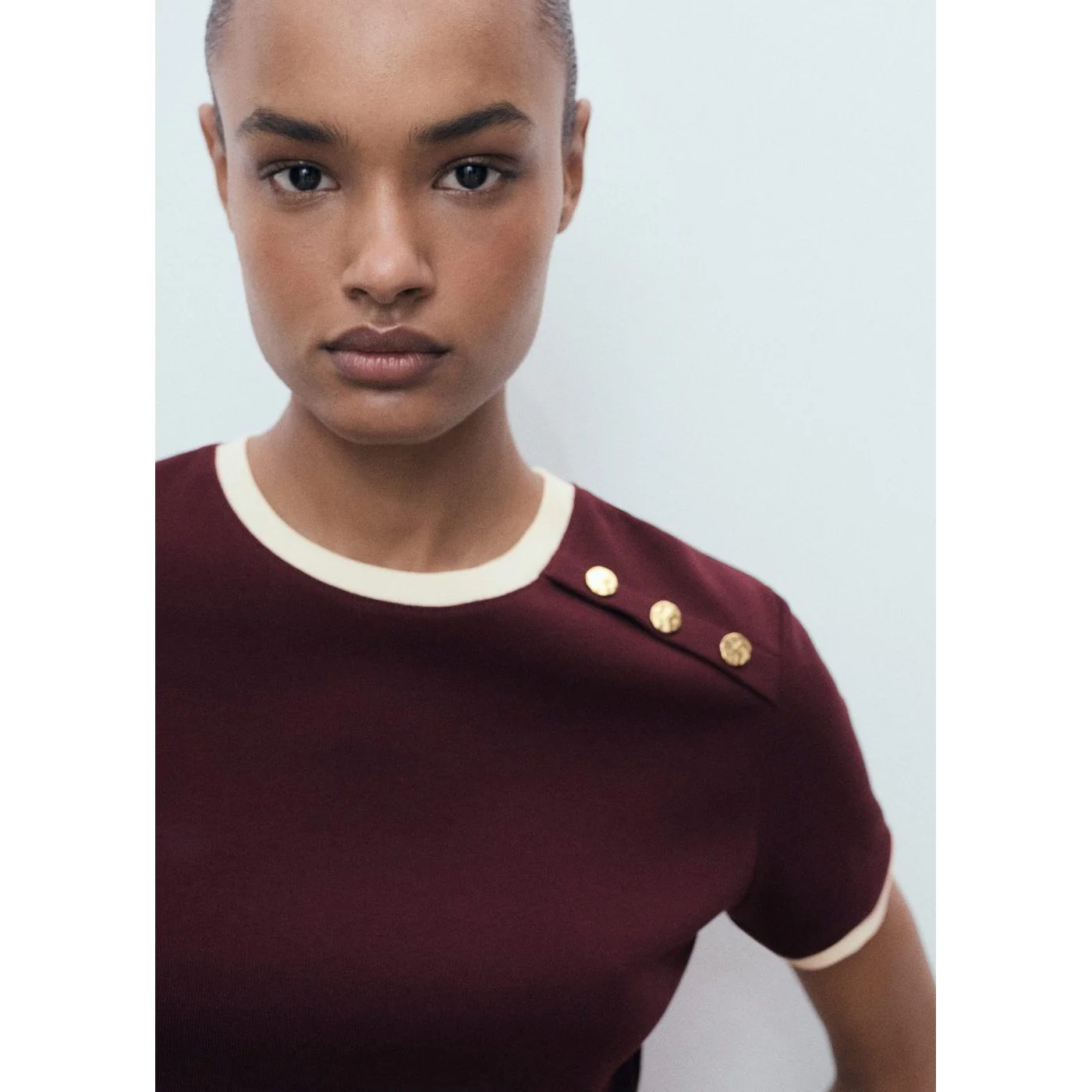 T-Shirt Pirti - Burgundy - Image 4