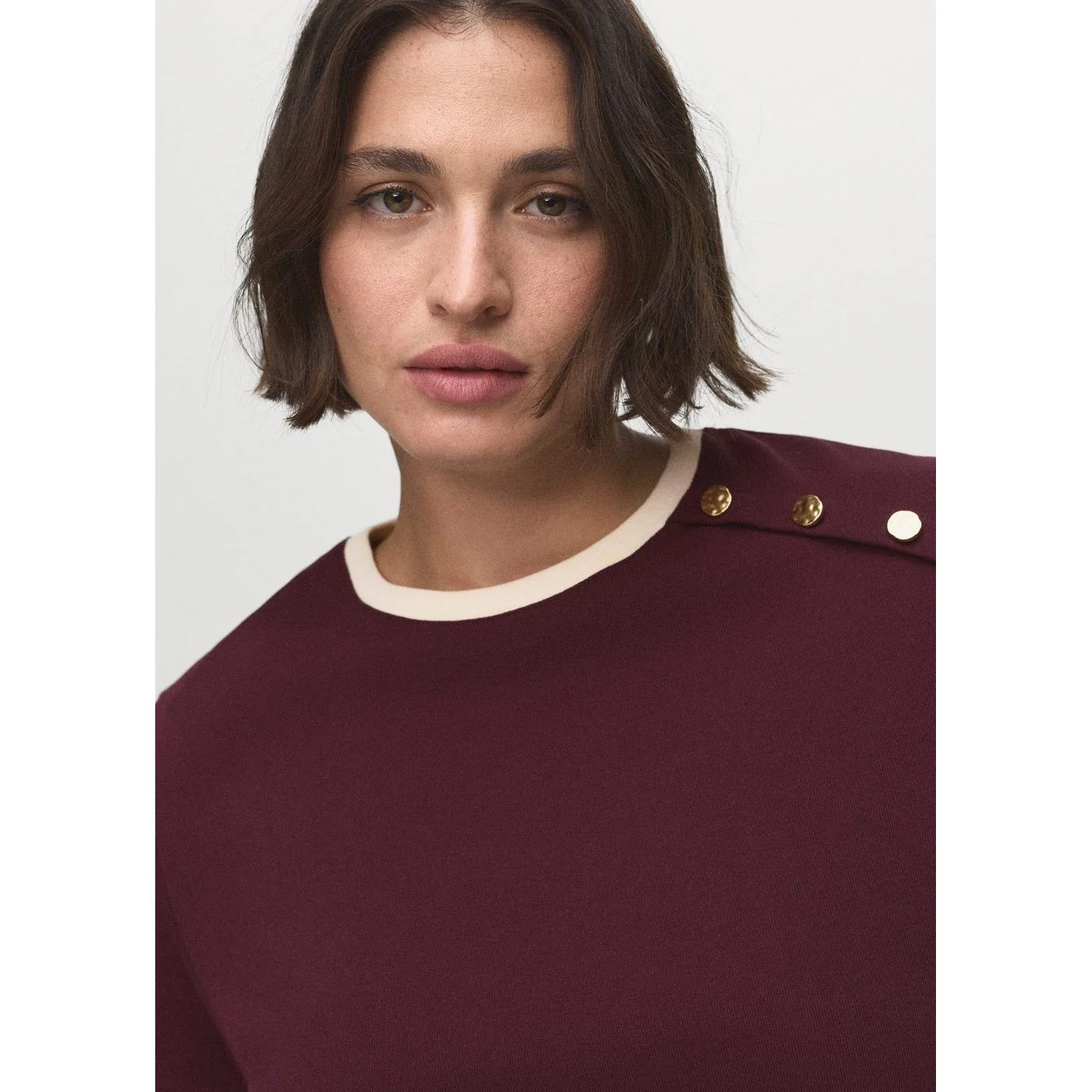 T-Shirt Pirti - Burgundy - Image 7
