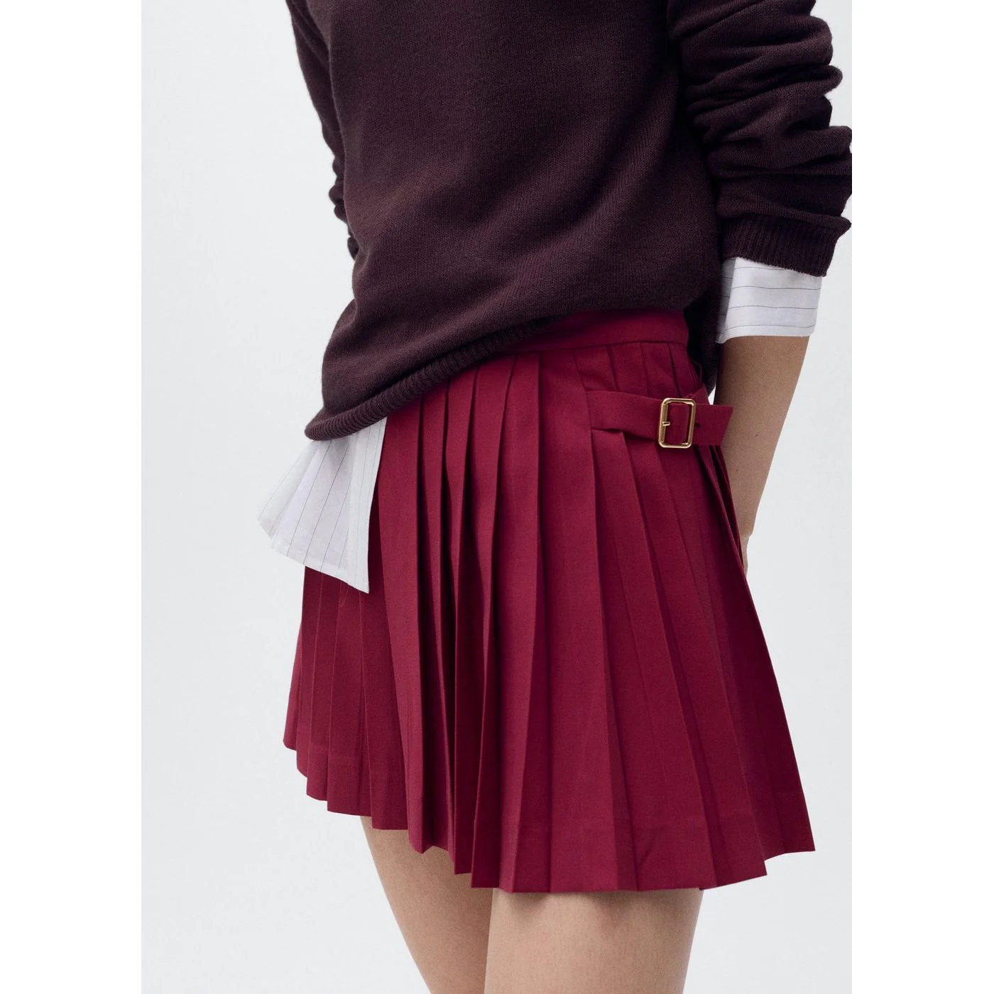 Jupe Naia-H - Maroon - Image 2