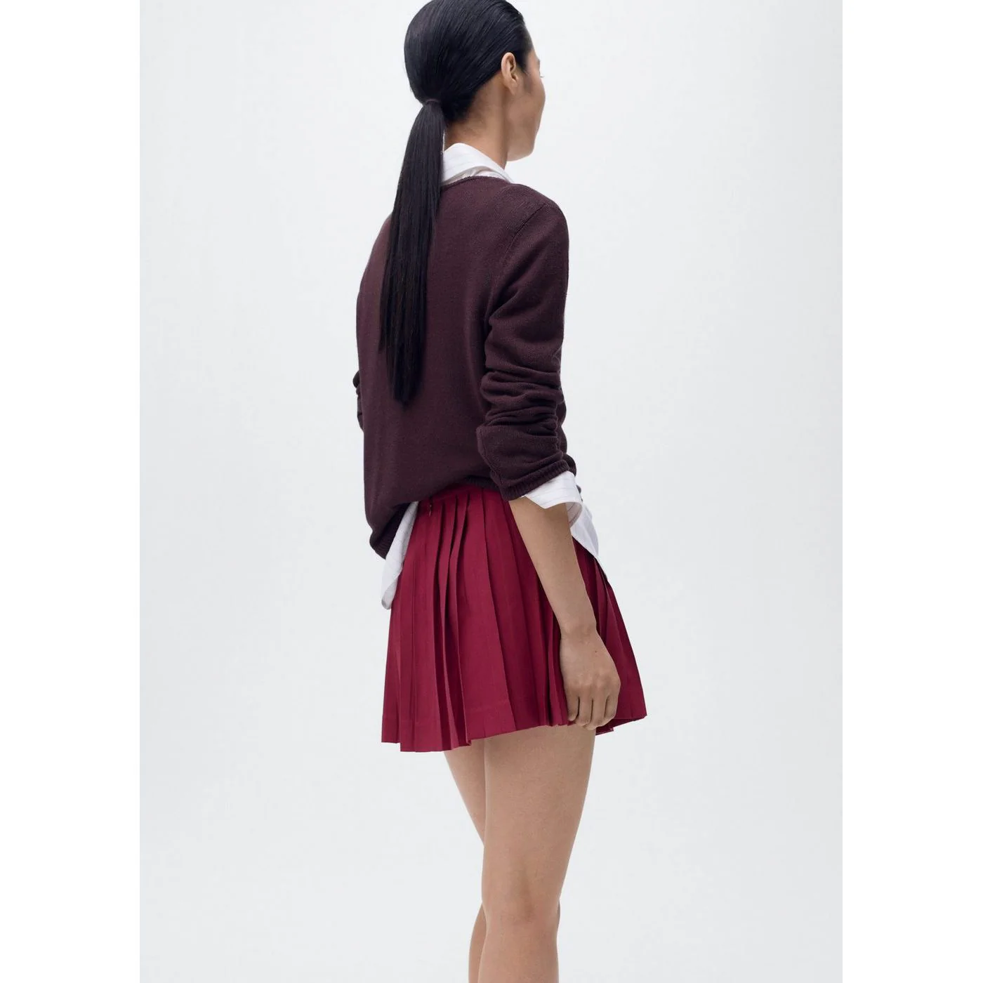 Jupe Naia-H - Maroon - Image 3
