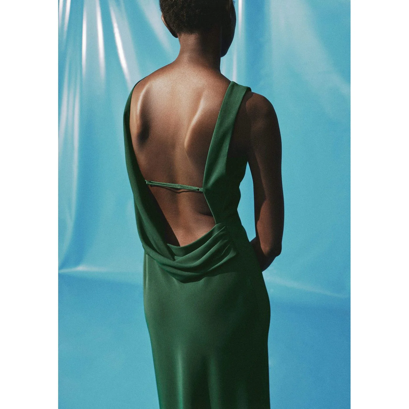 Robe Steamy - Green - Image 3