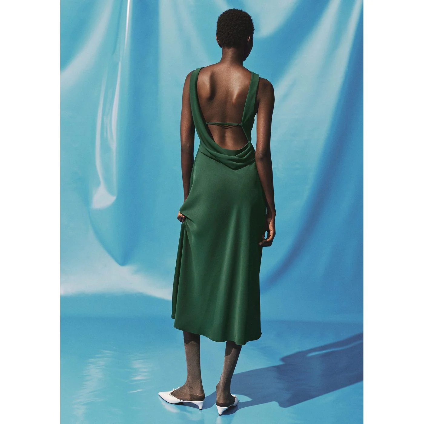 Robe Steamy - Green - Image 4