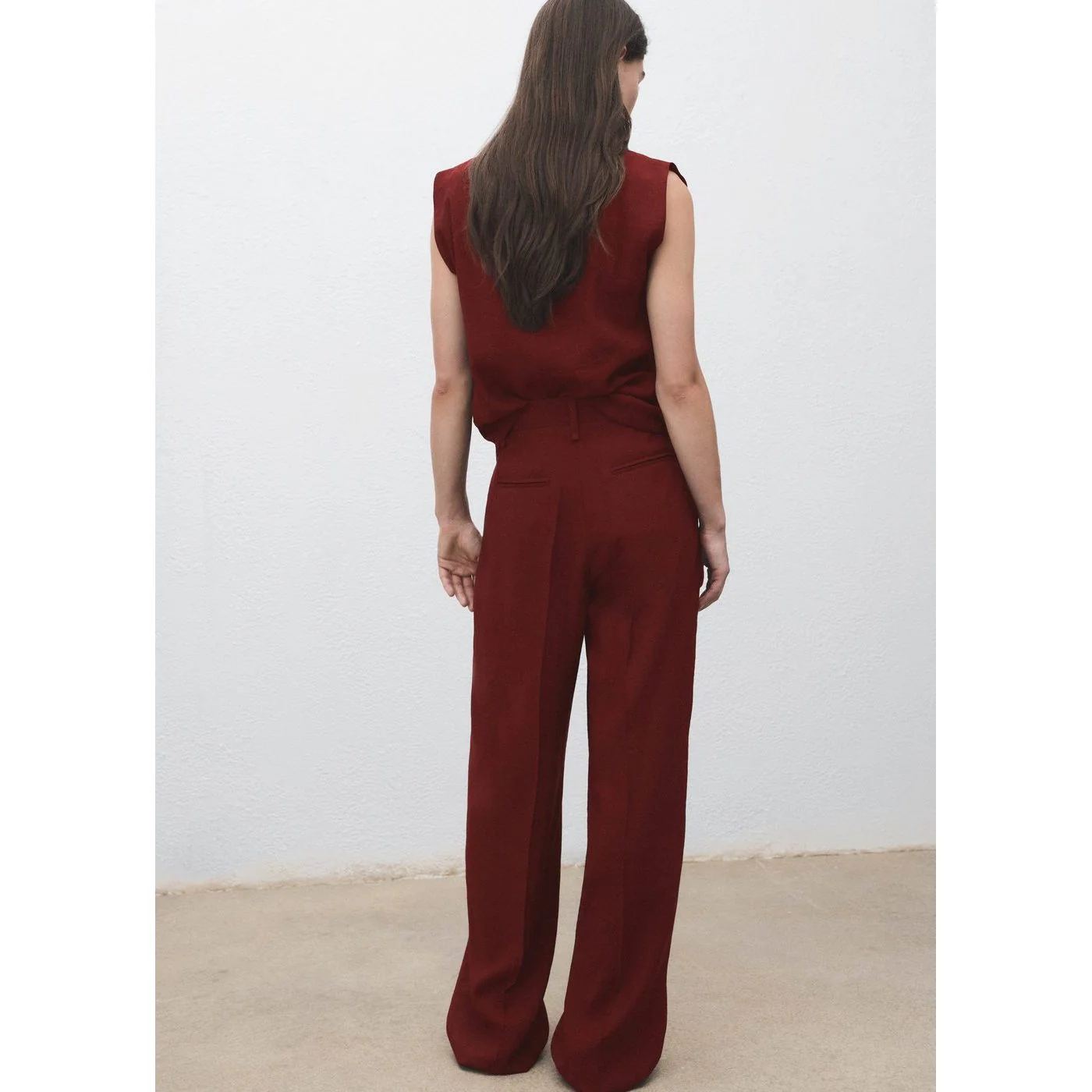 Pantalon Angela - Medium Red - Image 3