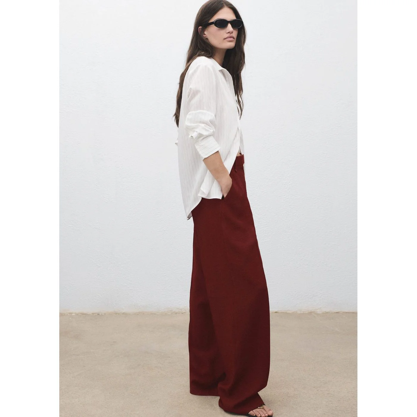 Pantalon Angela - Medium Red - Image 5