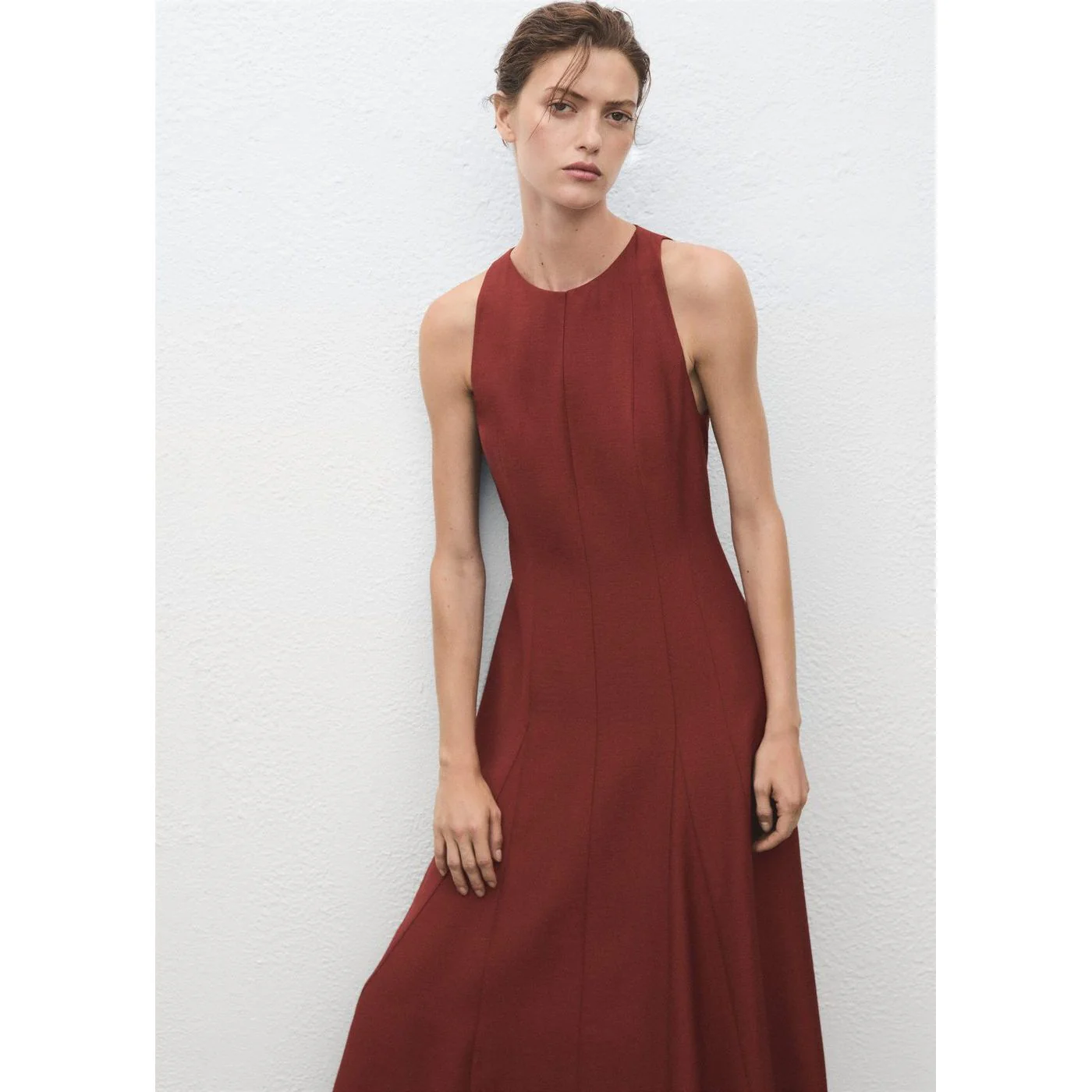 Robe Camelia - Burnt Orange - Image 2