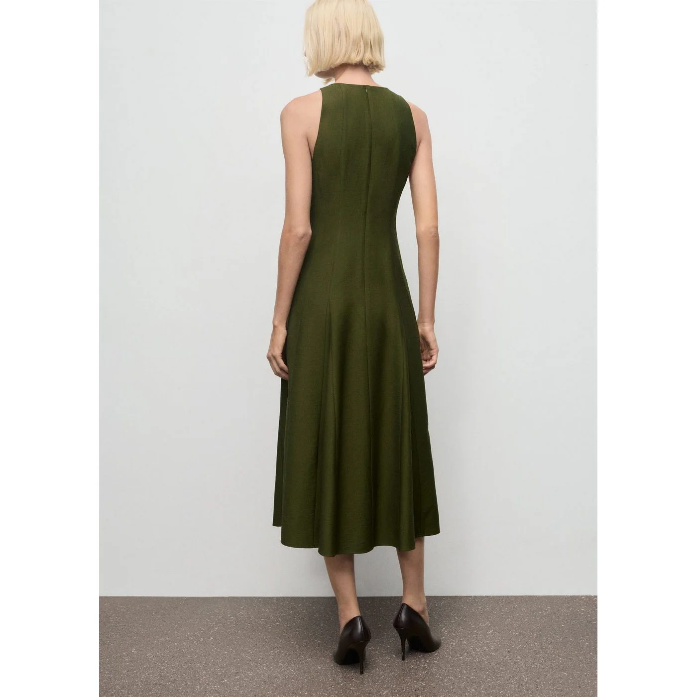 Robe Camelia - Khaki - Image 3