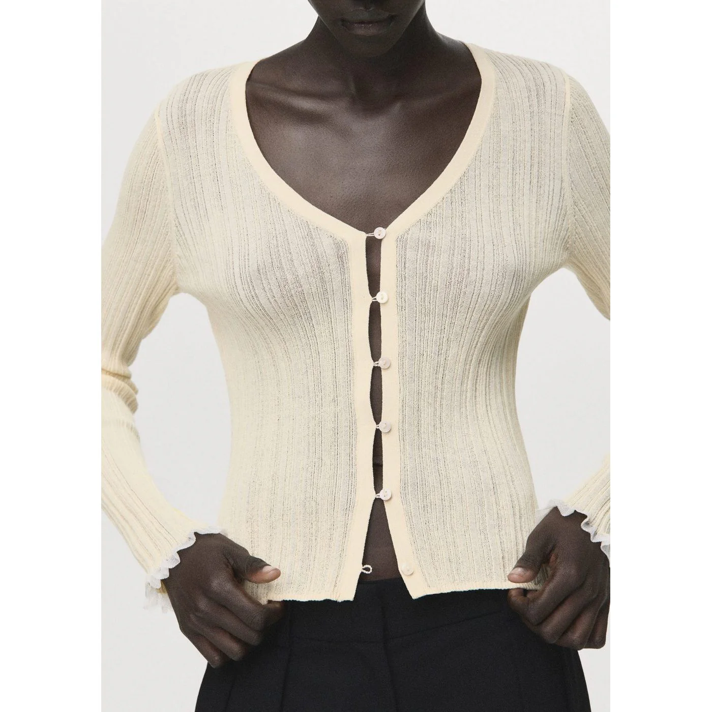 Cardigan Medusa - Brut - Image 4