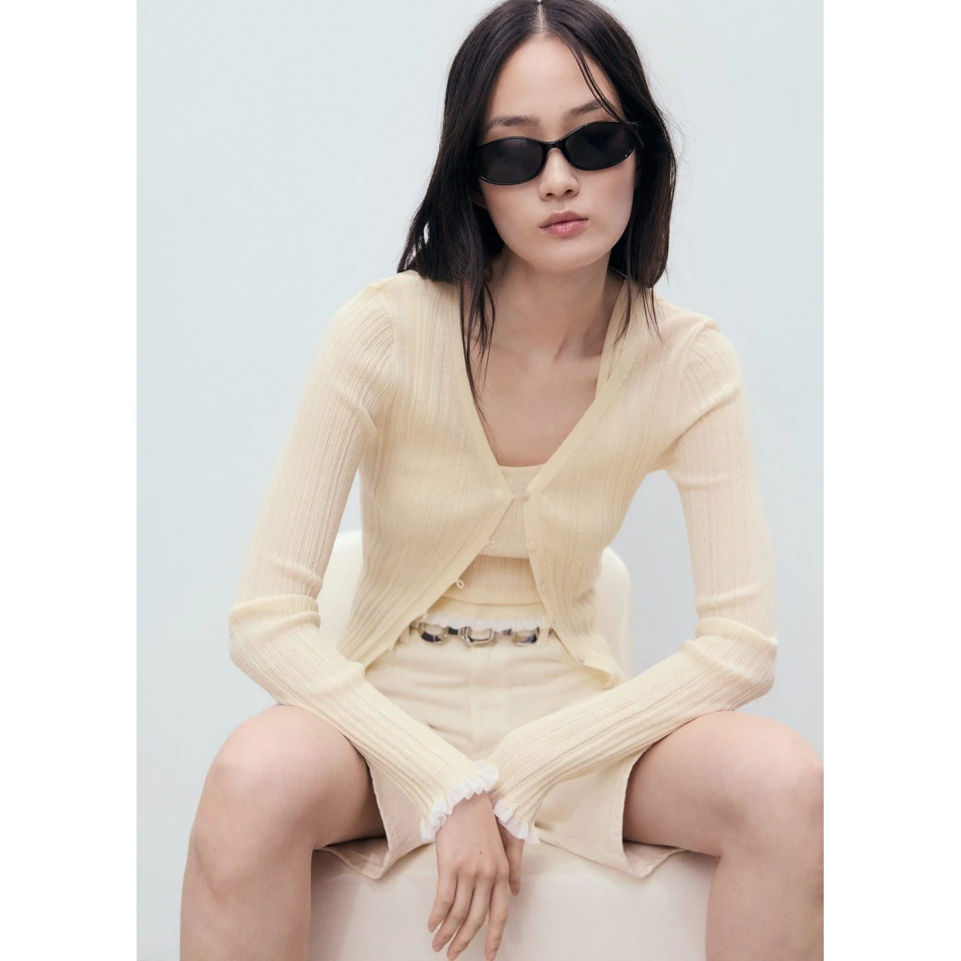 Cardigan Medusa - Brut - Image 5