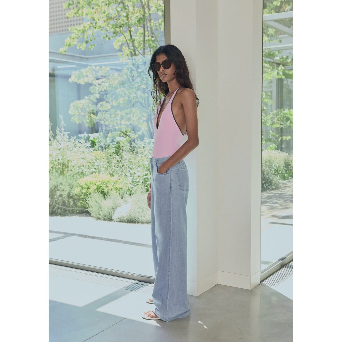 Pantalon Vionet - Bleu Clair - Image 2