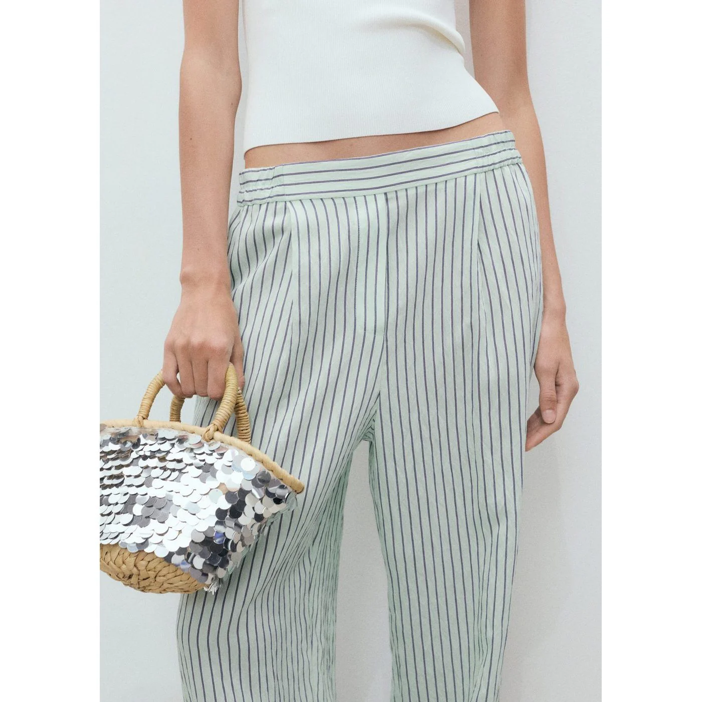 Pantalon Lauri - Pastel Green - Image 4
