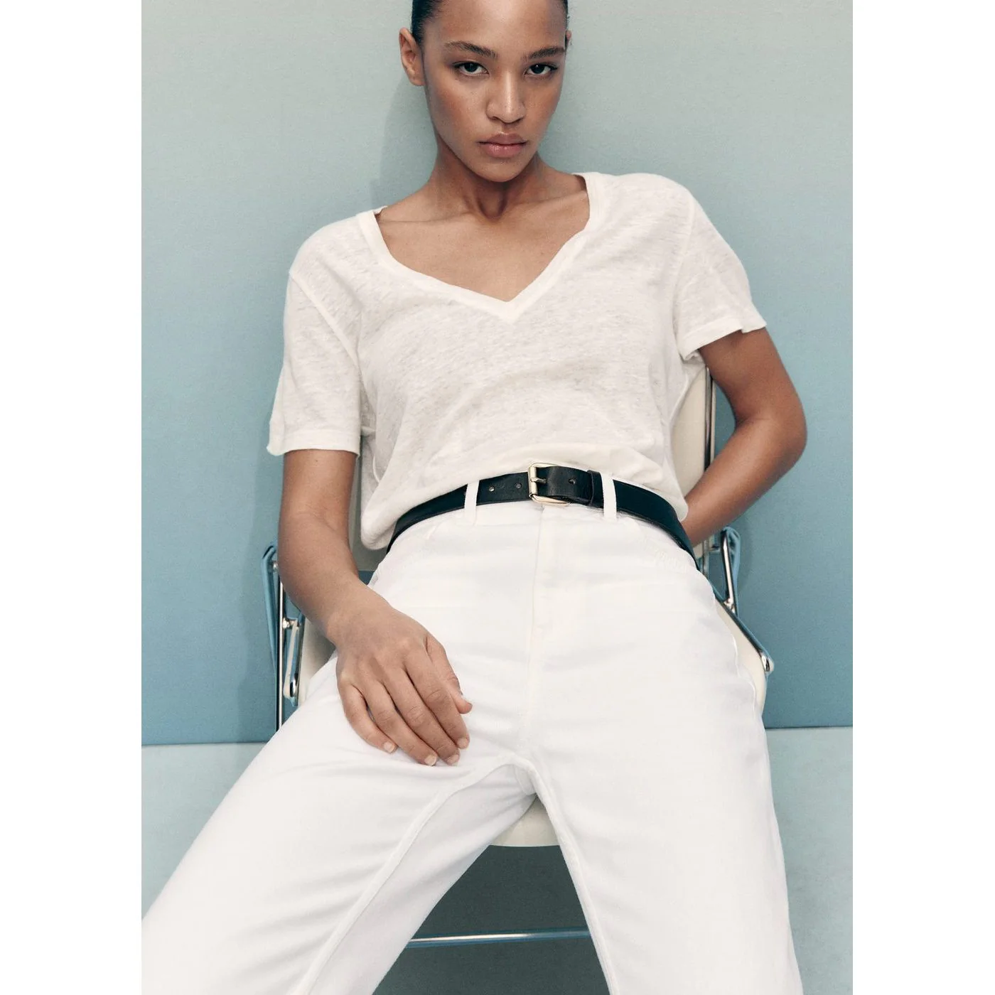 Jean Matilda - Blanc - Image 4