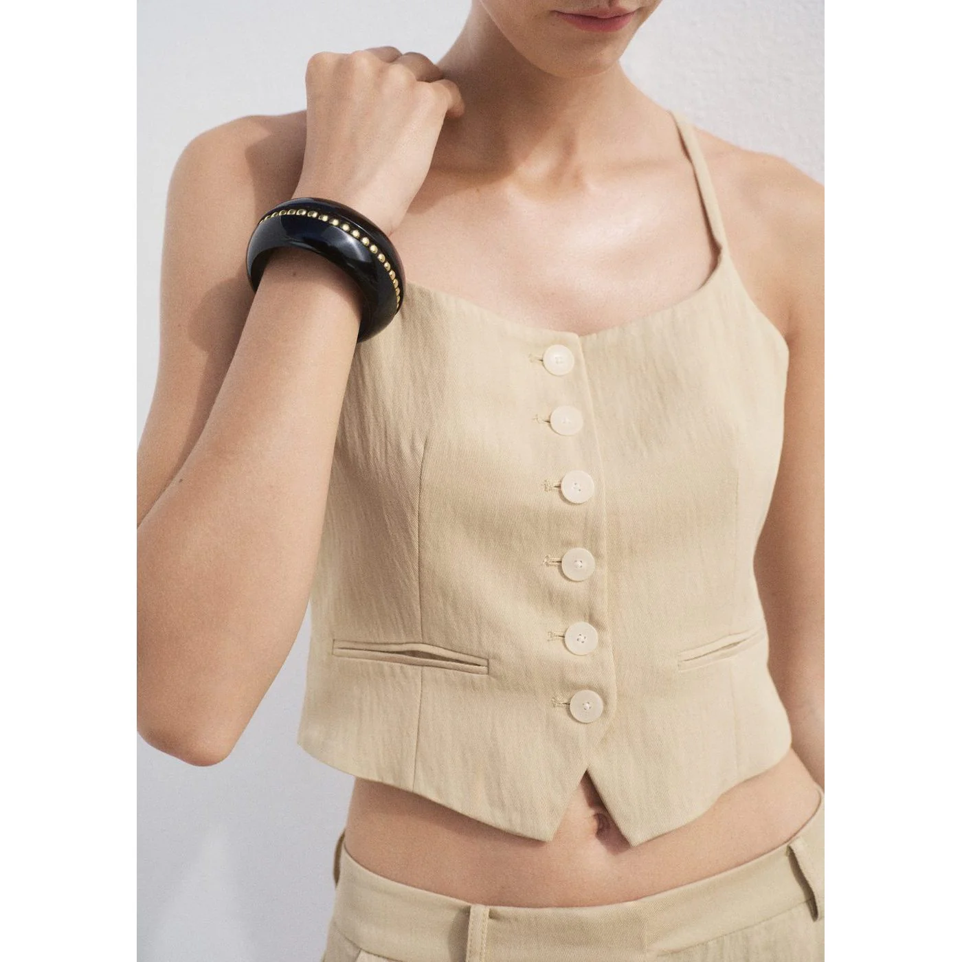 Manteau Deia - Beige - Image 2