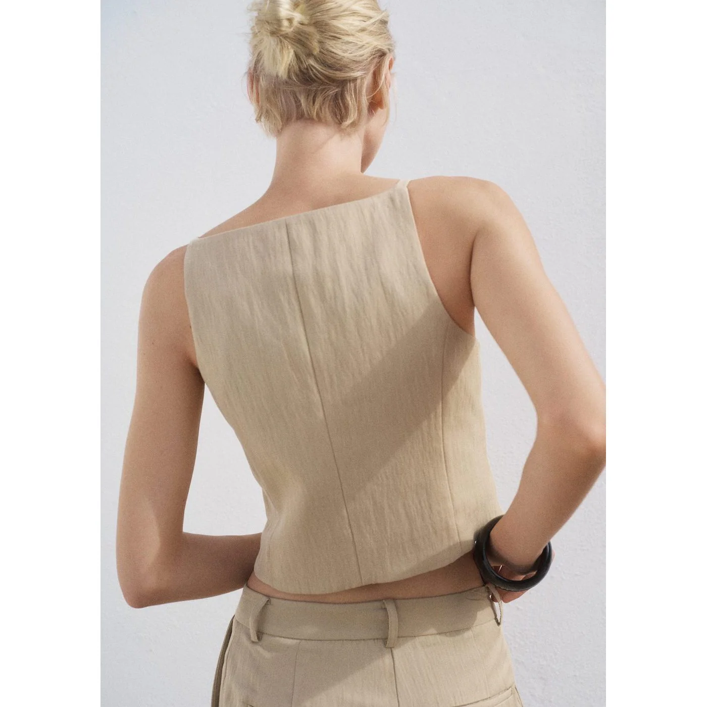 Manteau Deia - Beige - Image 3