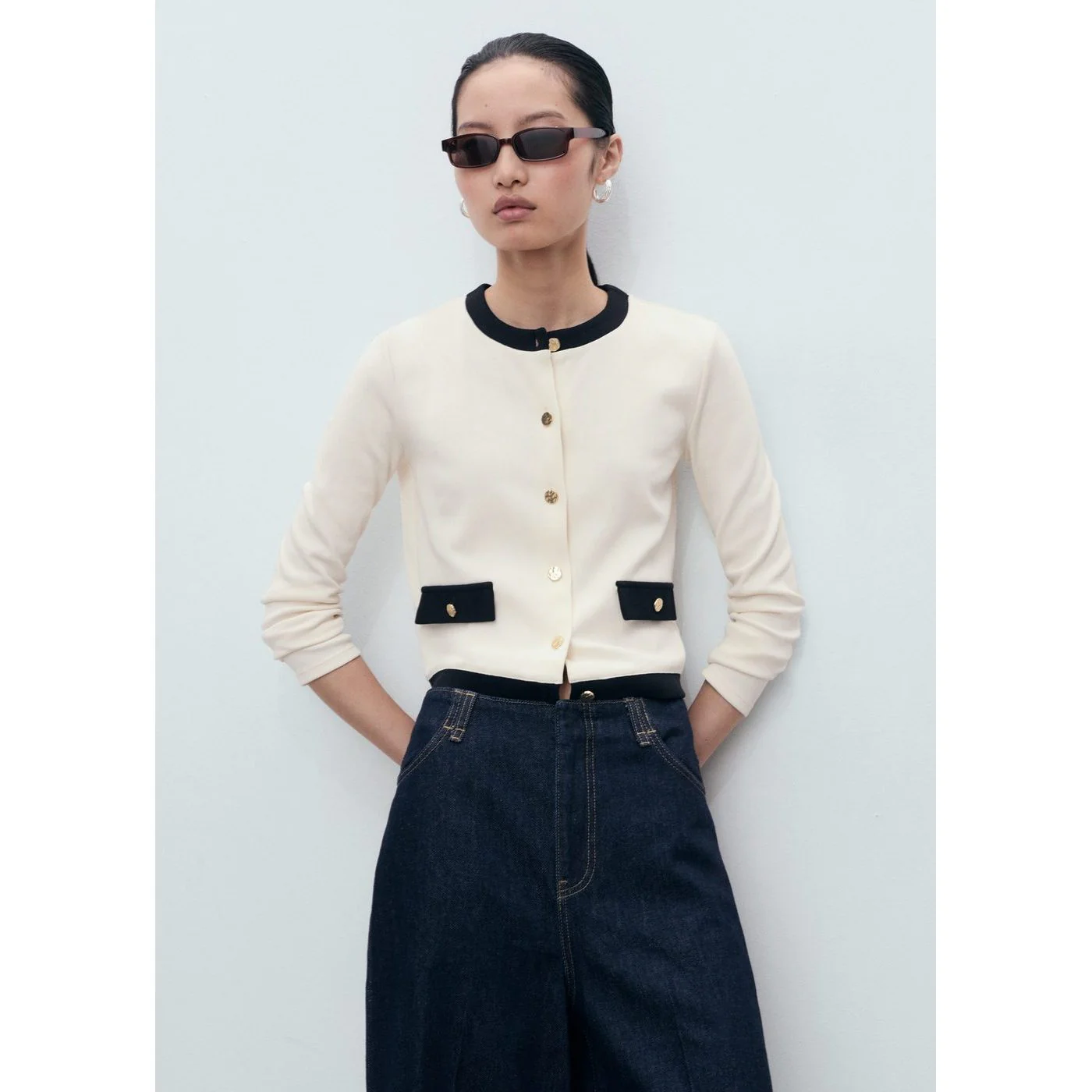 Cardigan Peri - Ecru - Image 2