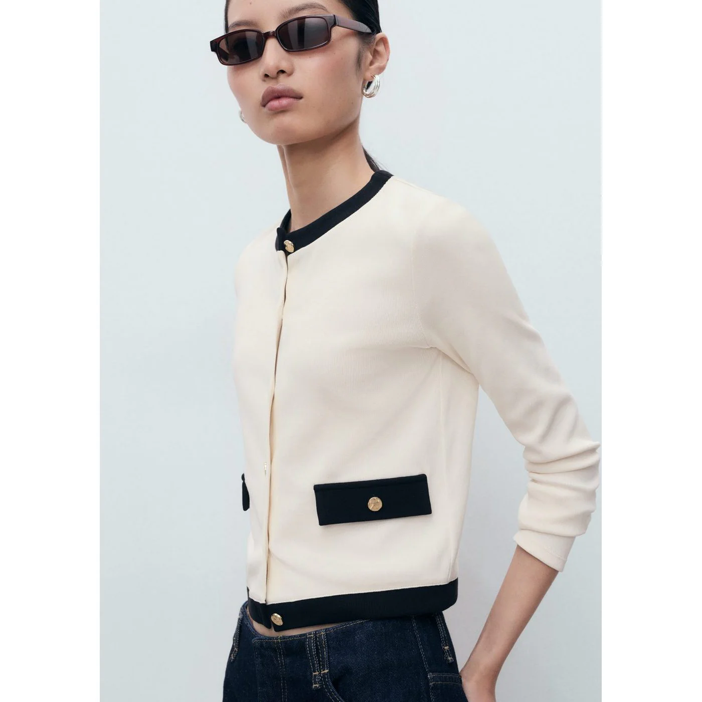 Cardigan Peri - Ecru - Image 5