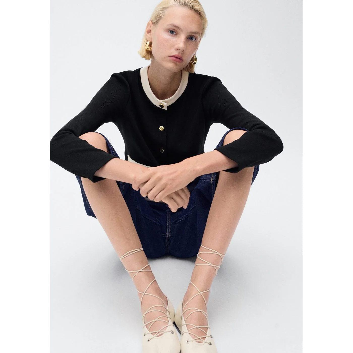 Cardigan Peri - Black - Image 5