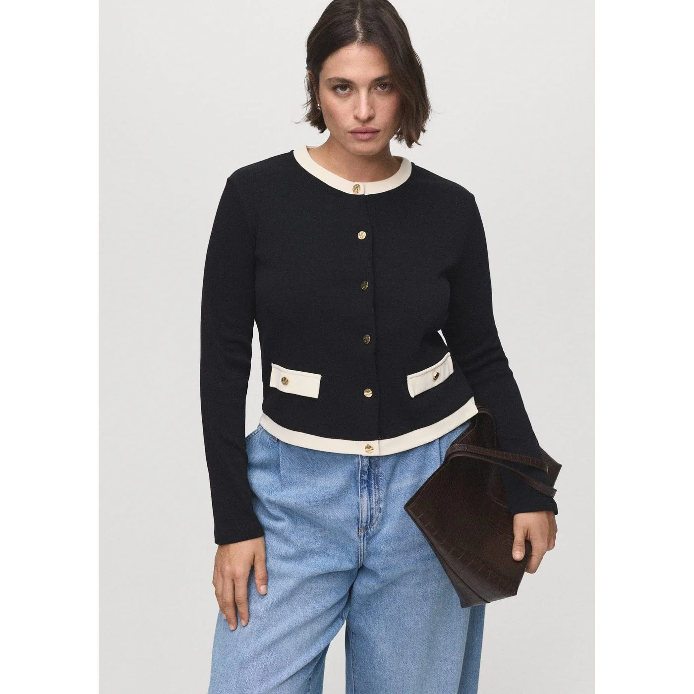 Cardigan Peri - Black - Image 8