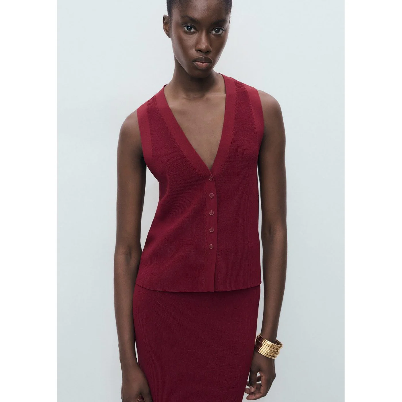 Manteau Seseta - Wine - Image 2