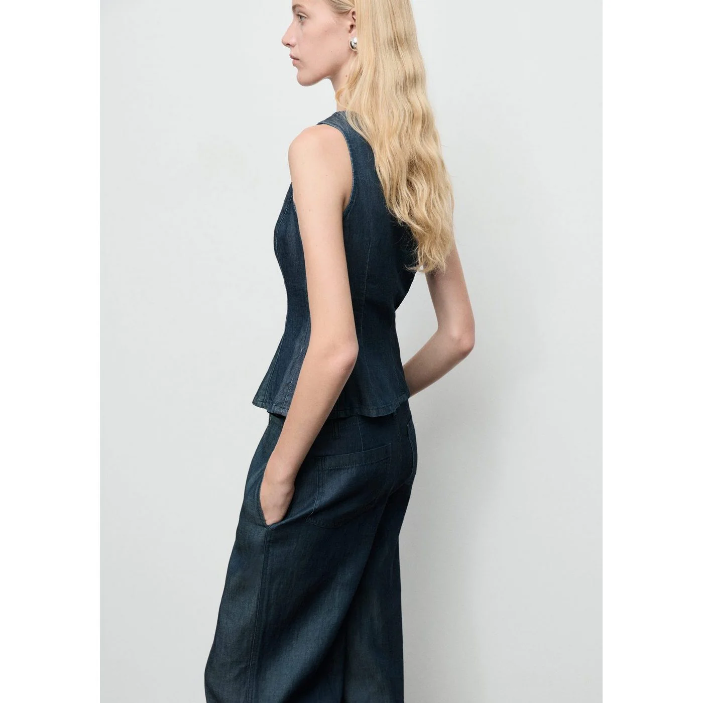 Pantalon Lua - Bleu - Image 4