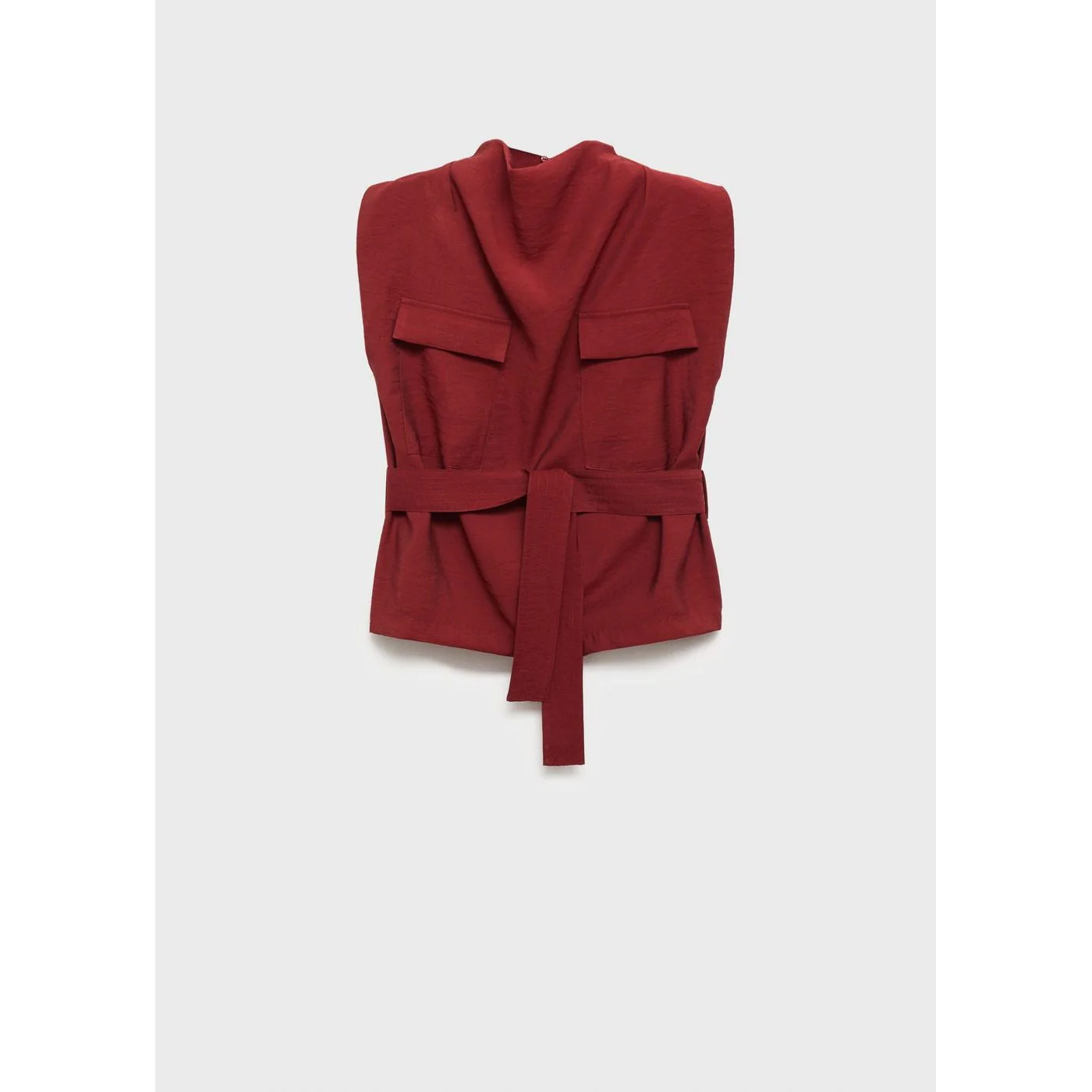 Blouse Angela - Medium Red - Image 8