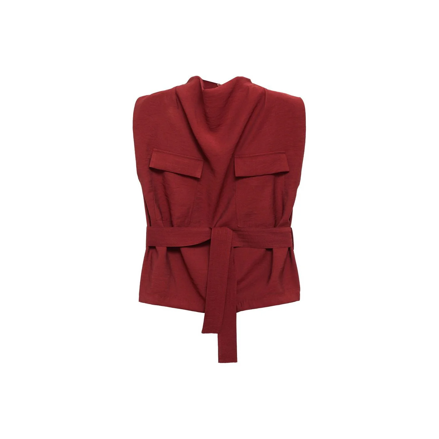 Blouse Angela - Medium Red - Image 9