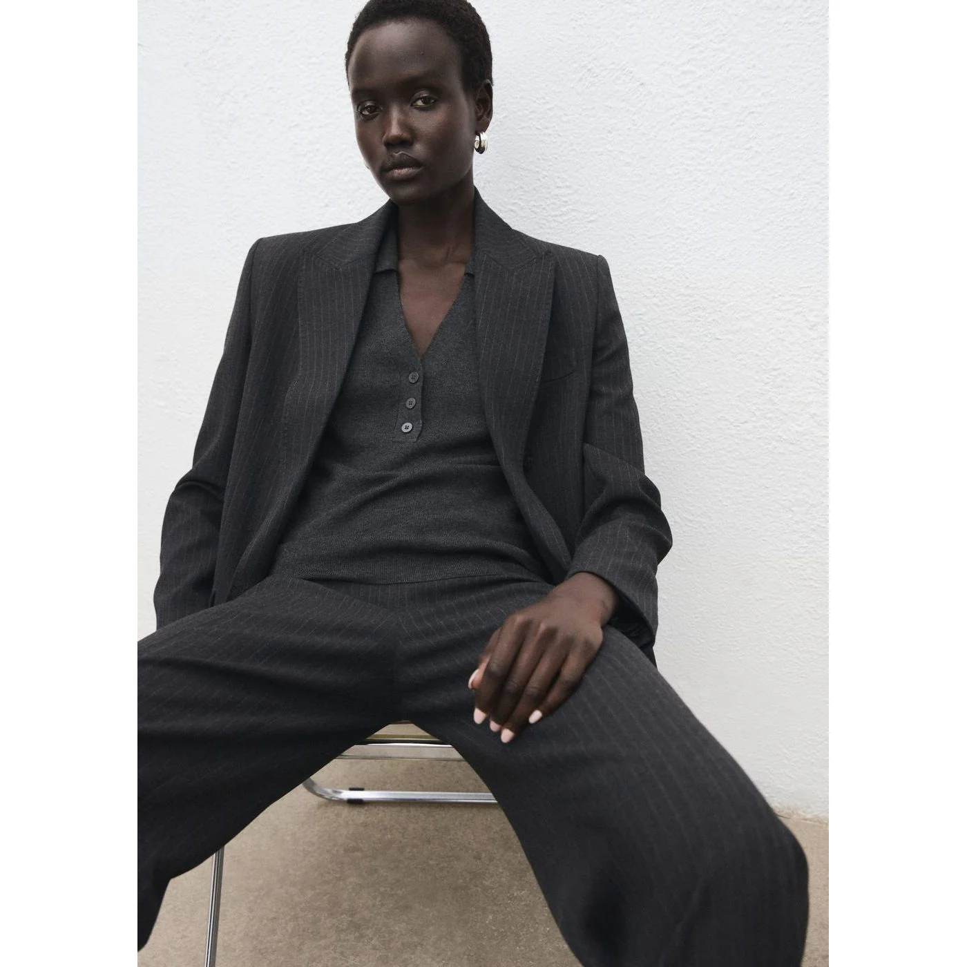 Pull Polita - Gris Moyen - Image 5